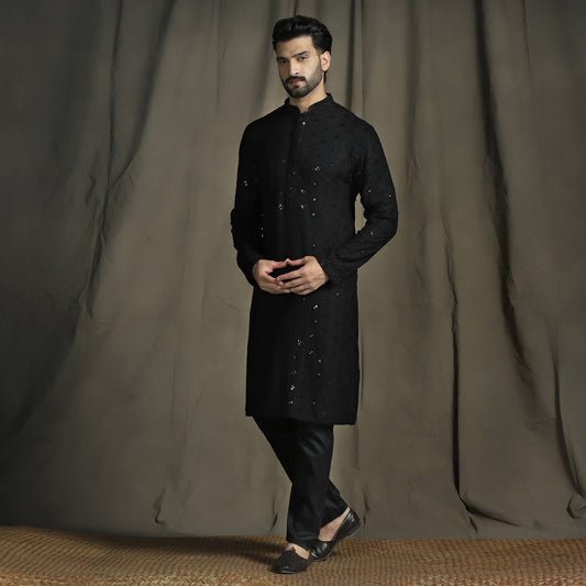 Mirror Work Kurta