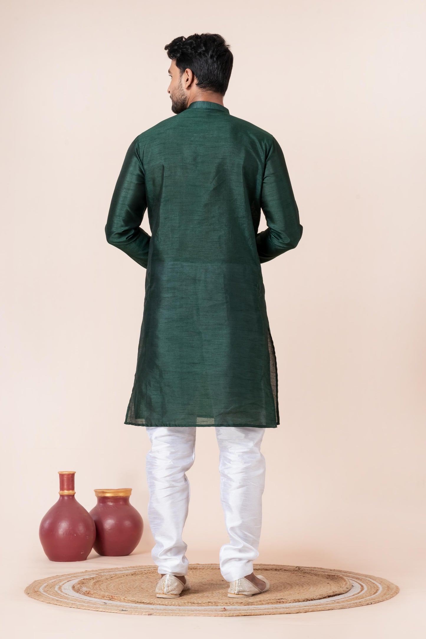 Serene Dark Green Kurta