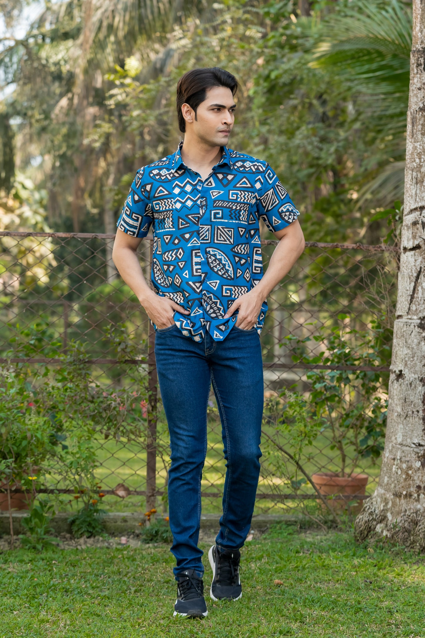 Aztec Pattern Shirt