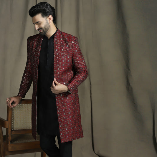 Jacket-Style Sherwani