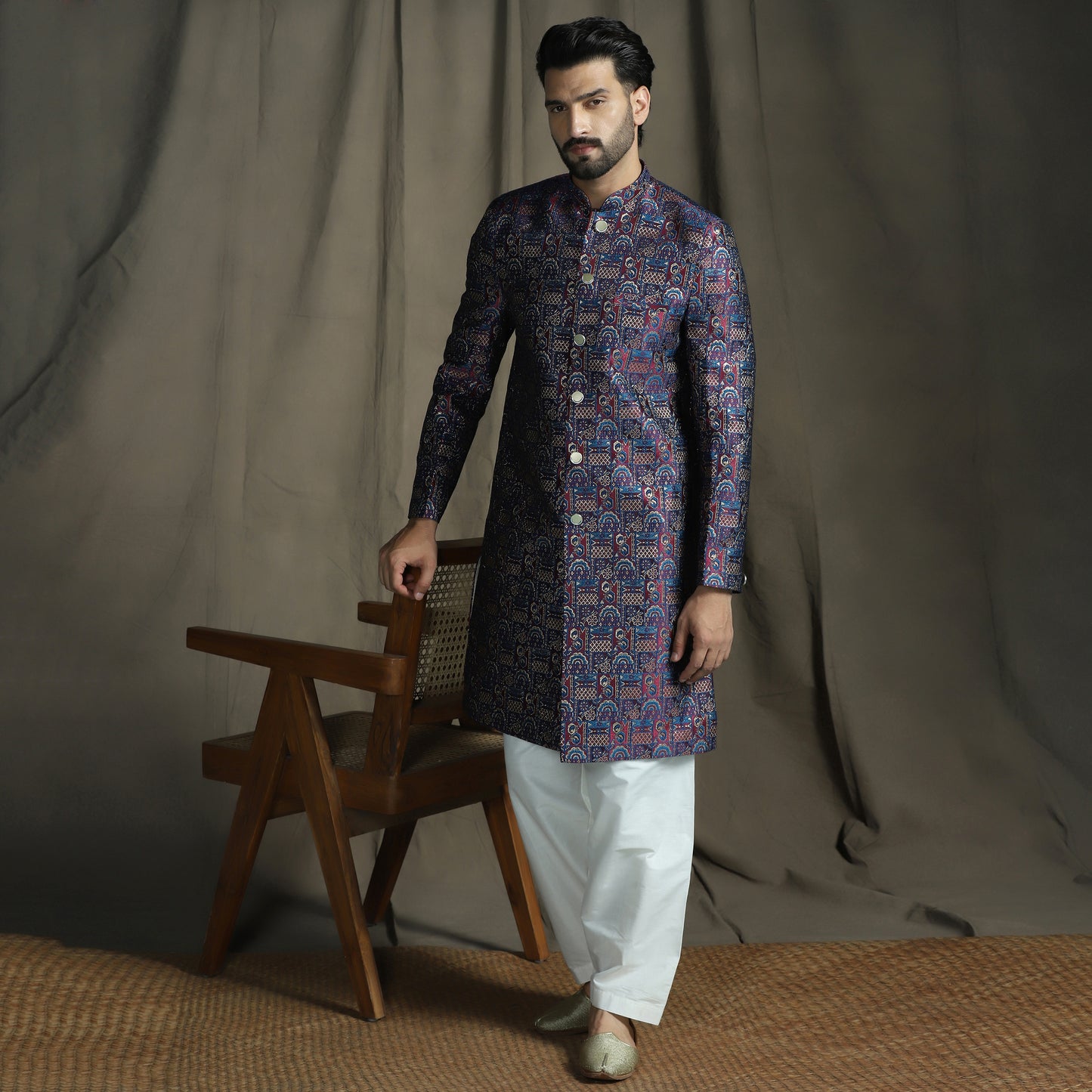Indo-Western Sherwani Set