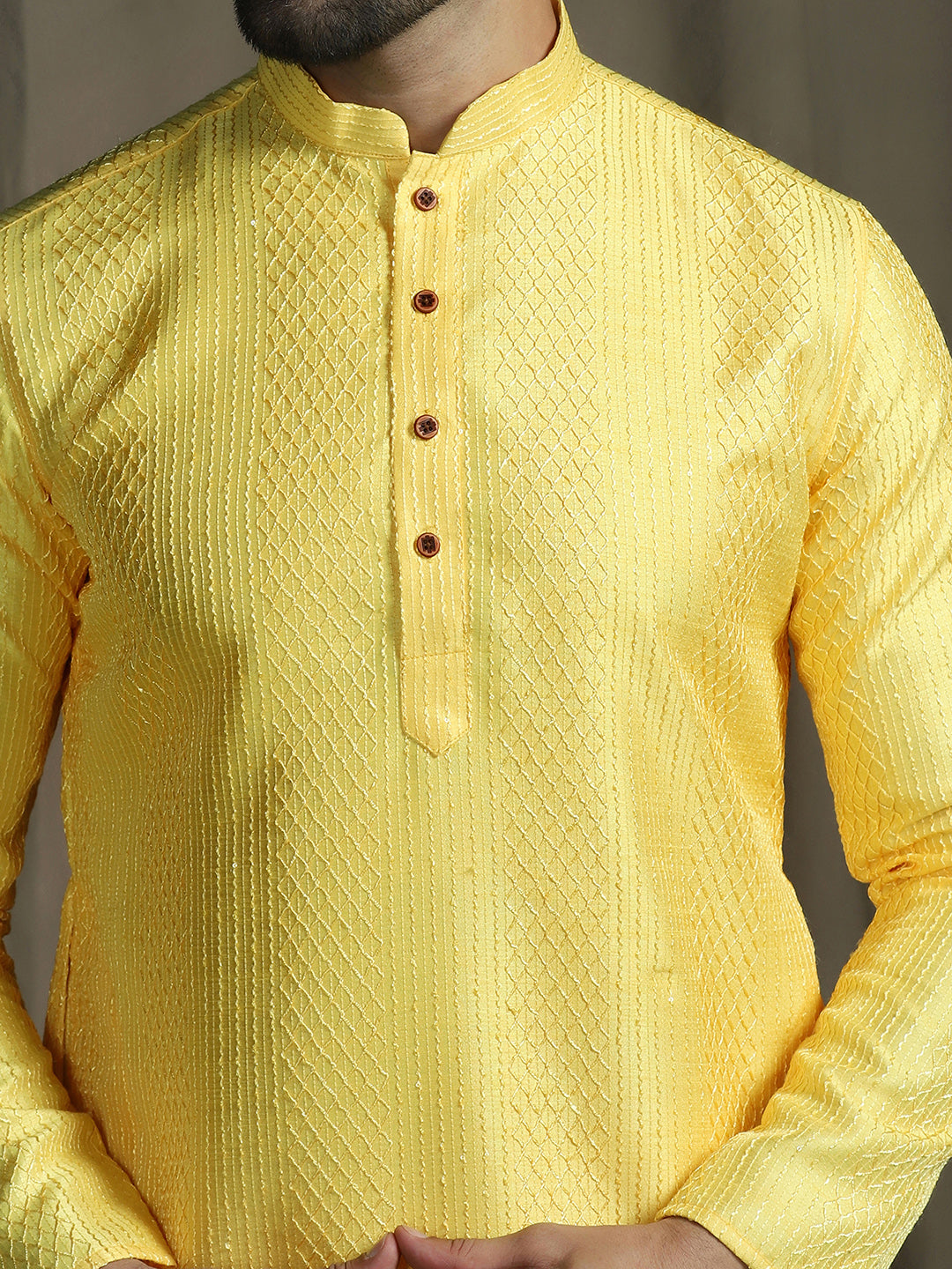Elegant Yellow Kurta Pajama
