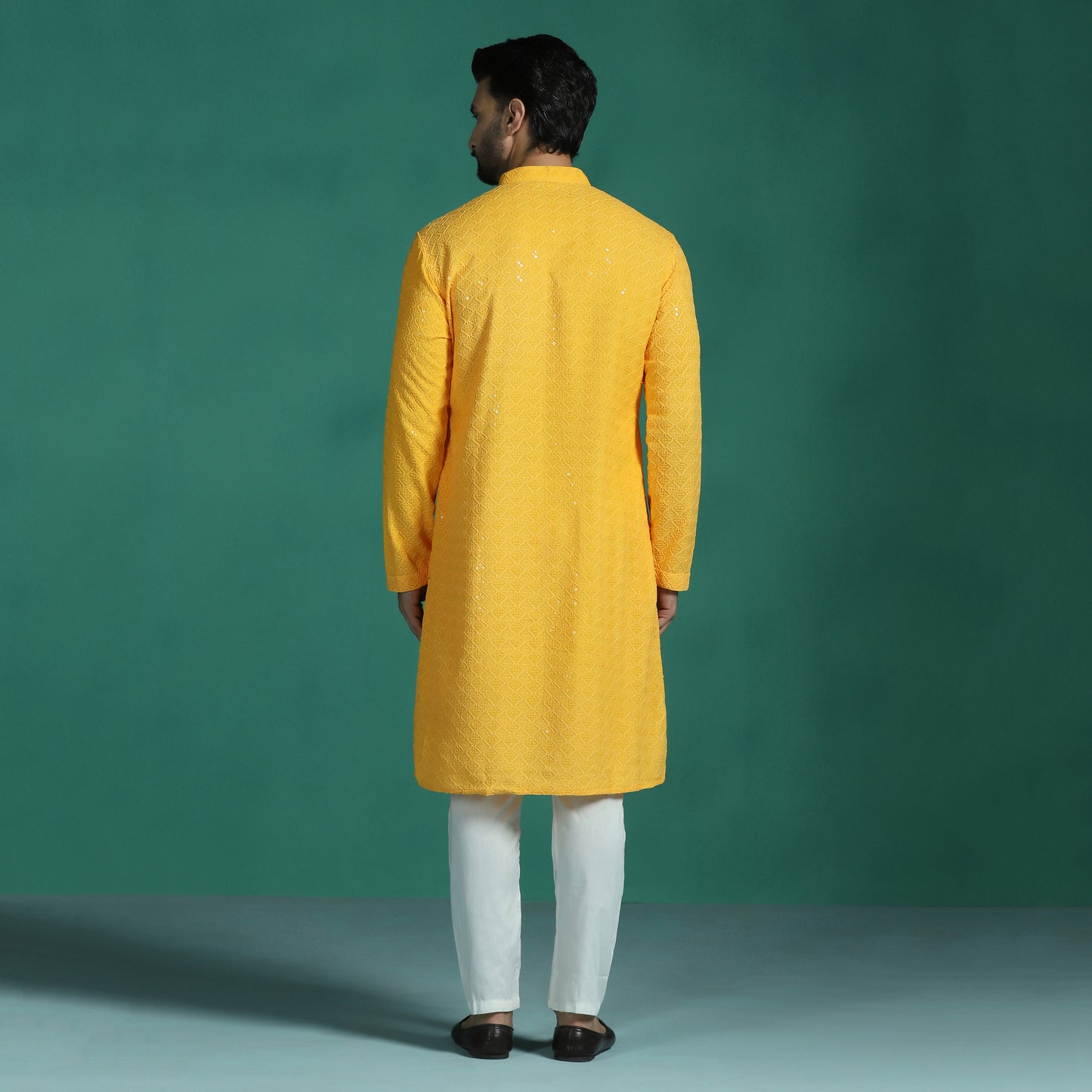 Sequin Embroidered Kurta