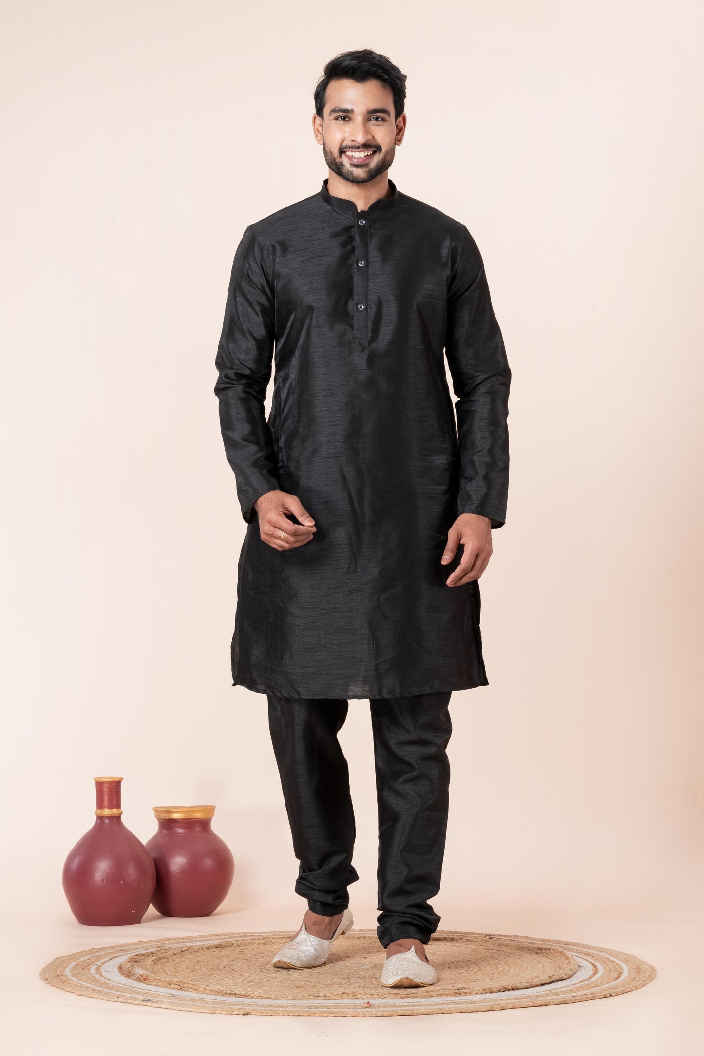 Dupion Silk Kurta