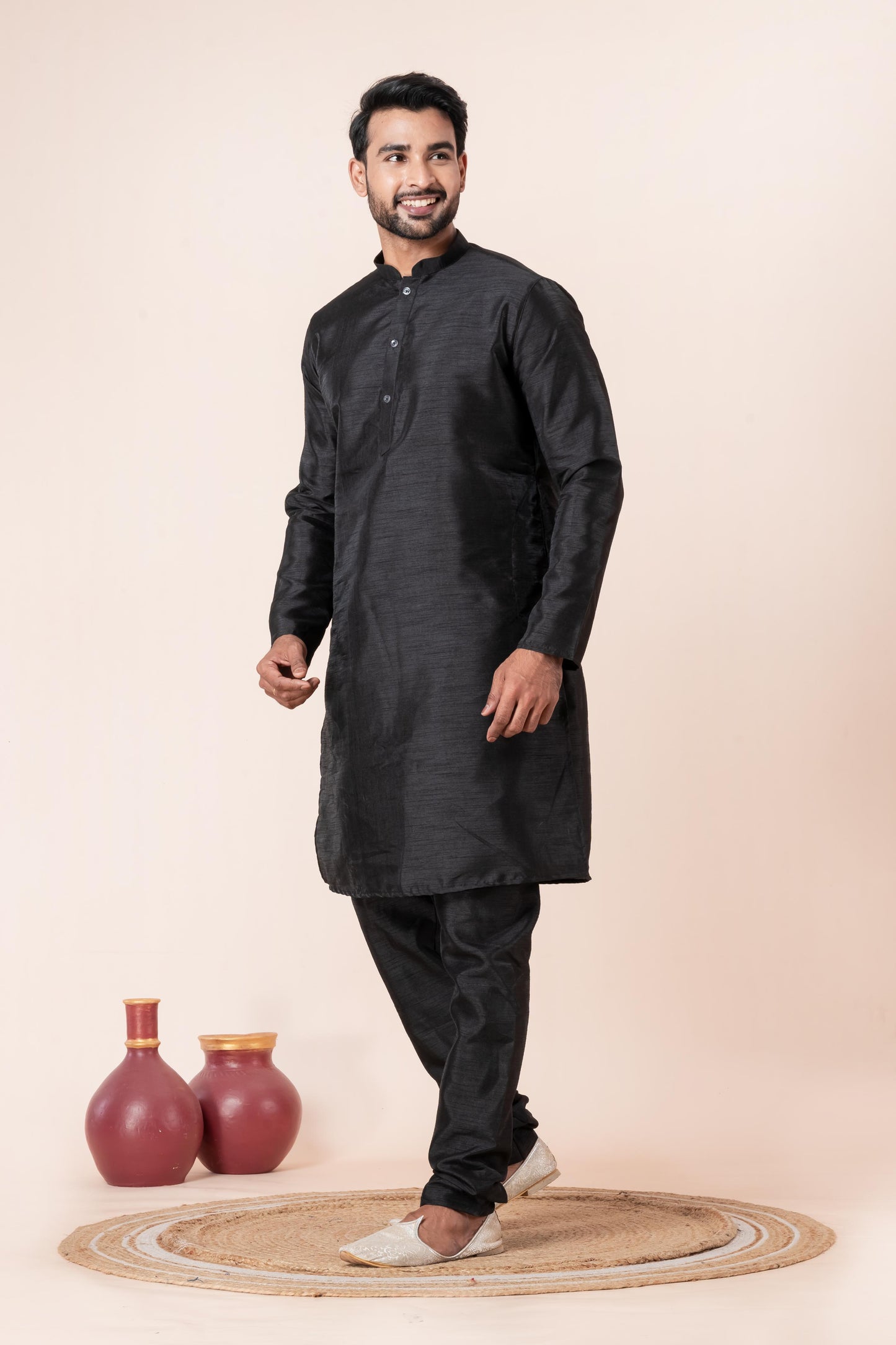 Dupion Silk Kurta