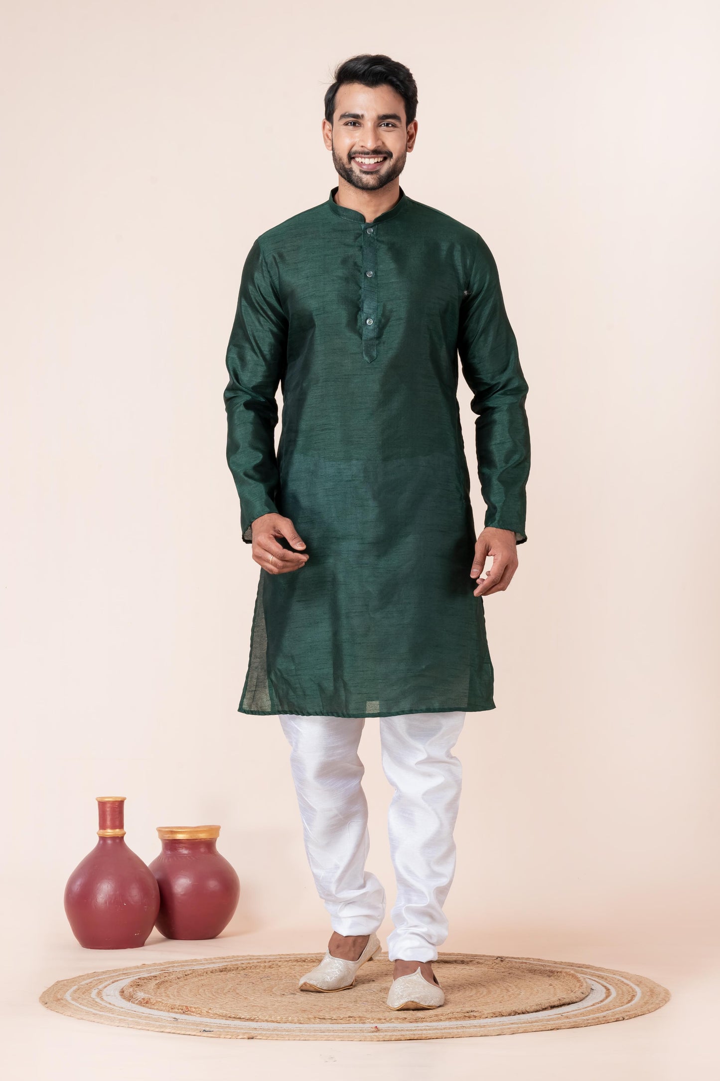 Serene Dark Green Kurta