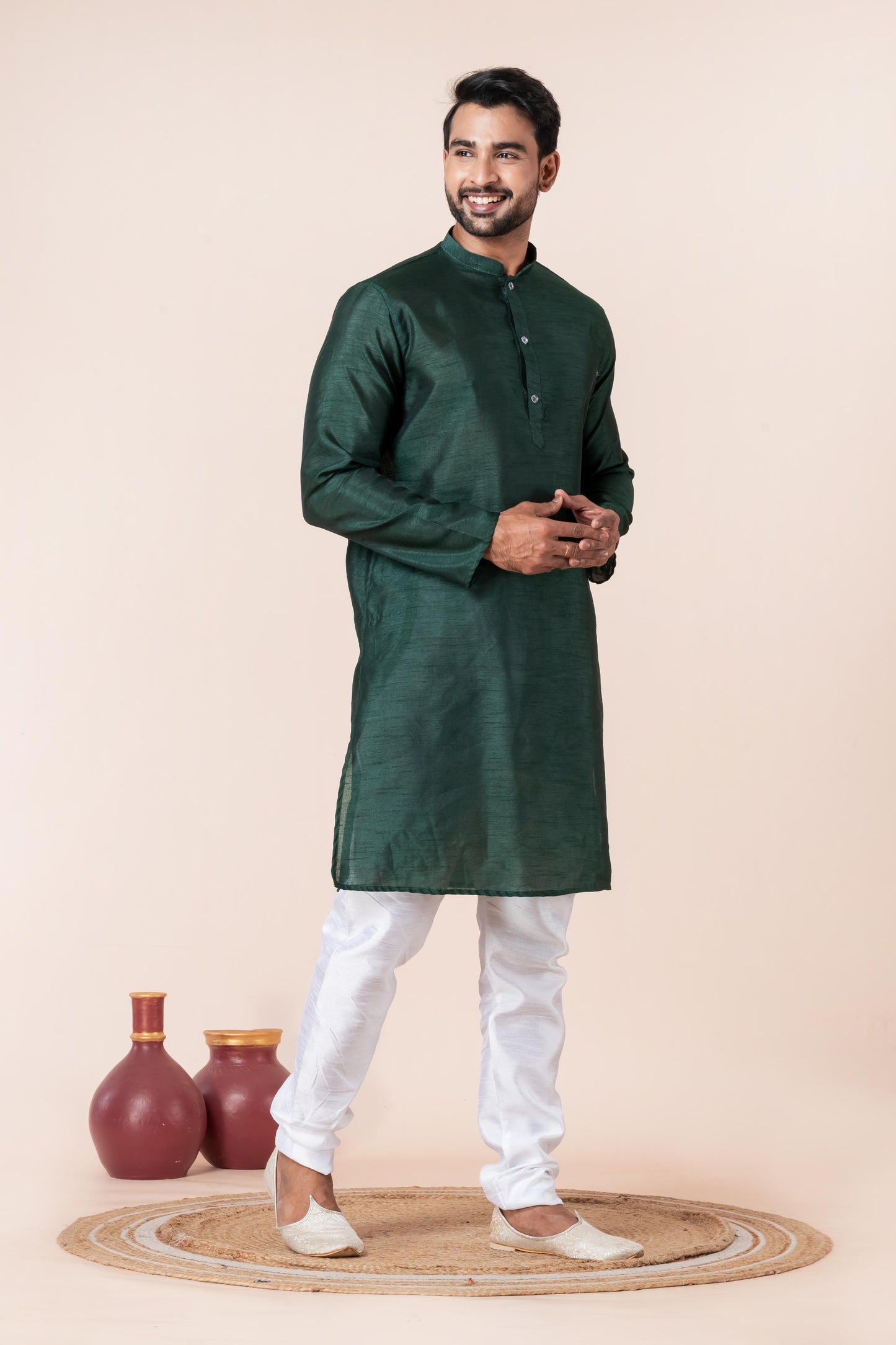 Serene Dark Green Kurta