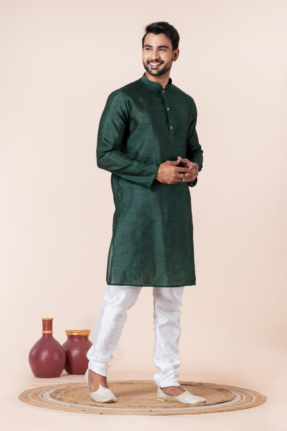 Serene Dark Green Kurta