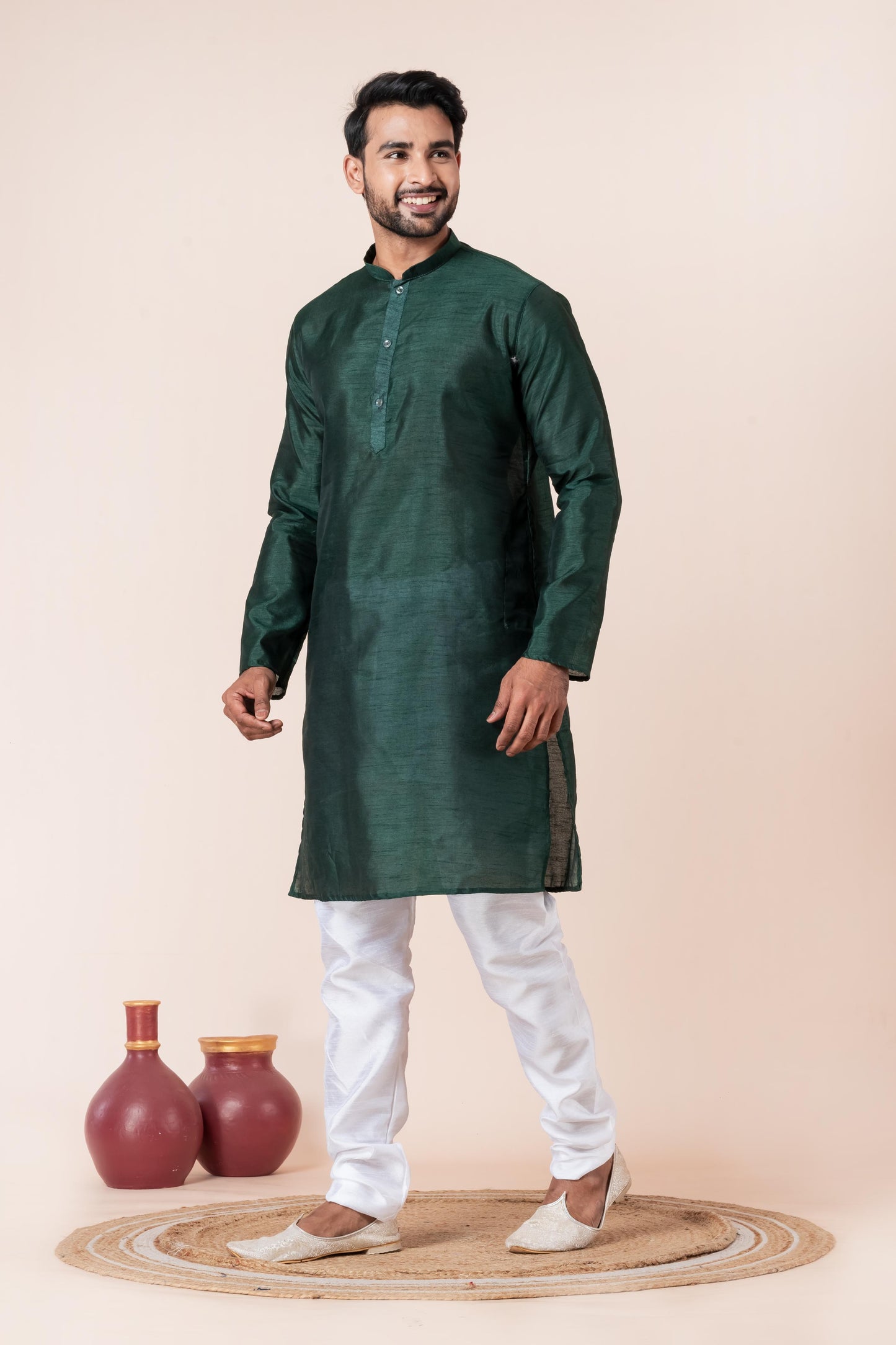 Serene Dark Green Kurta