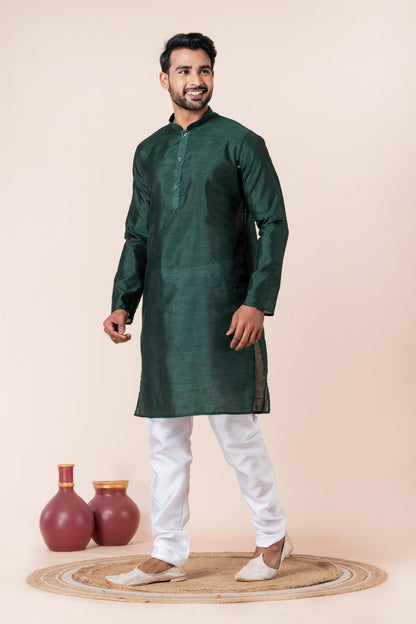 Serene Dark Green Kurta