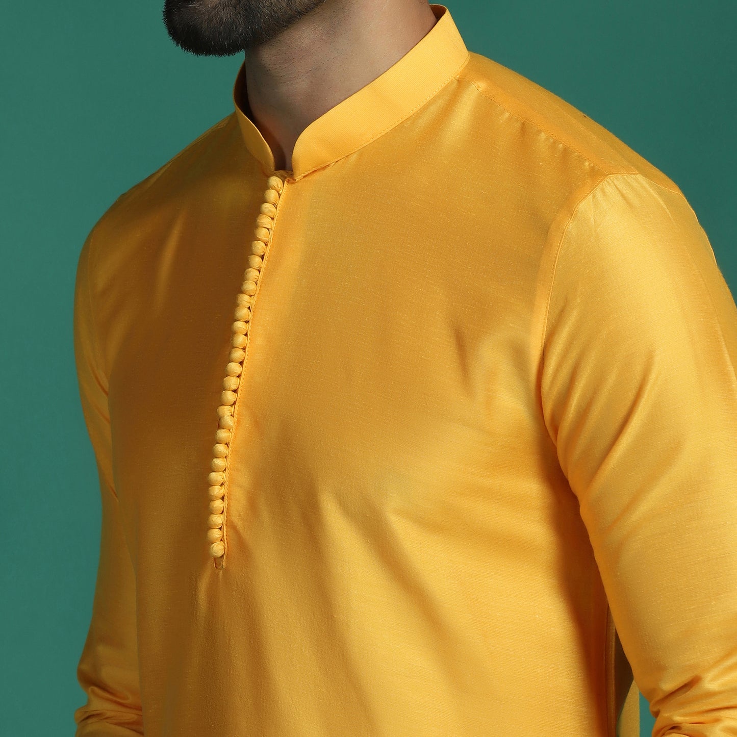 Haldi Yellow Cotton Kurta