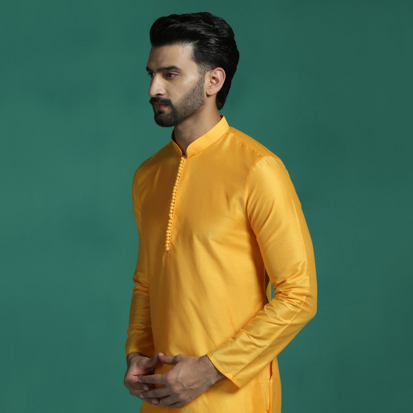 Haldi Yellow Cotton Kurta