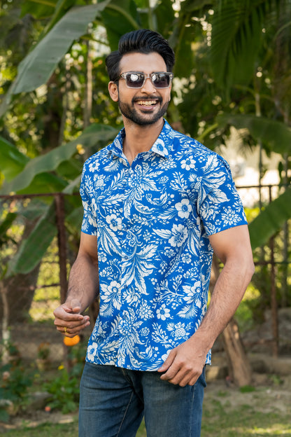 Batik Garden Print Shirt