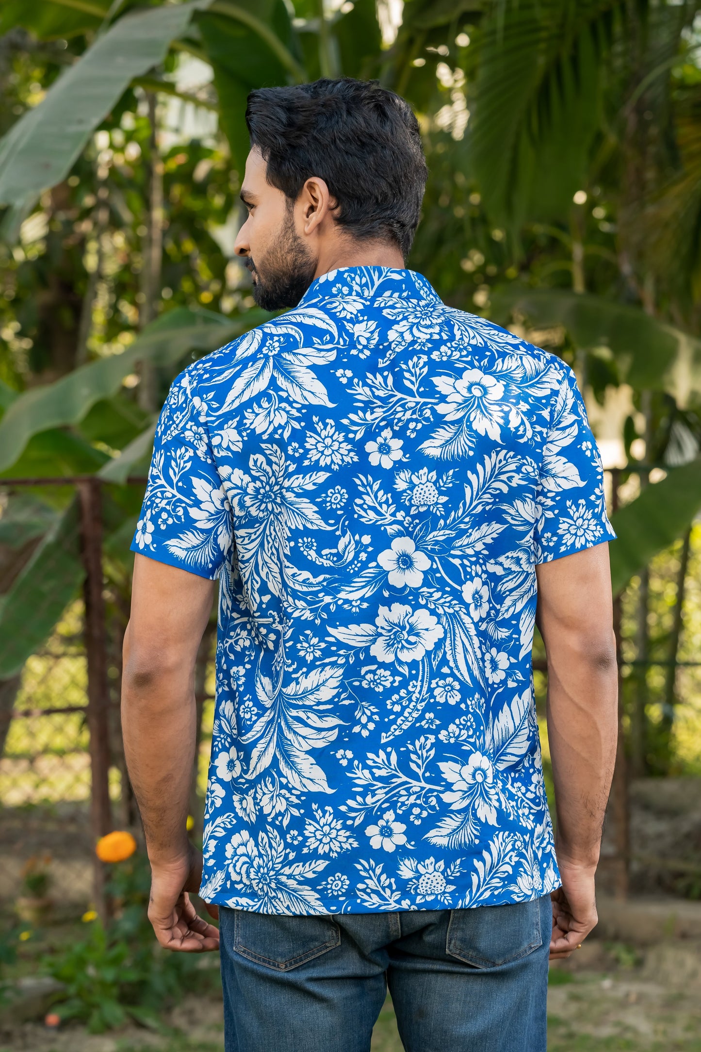 Batik Garden Print Shirt