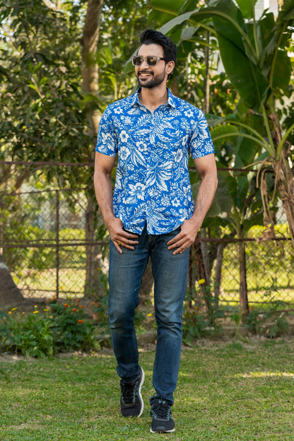 Batik Garden Print Shirt