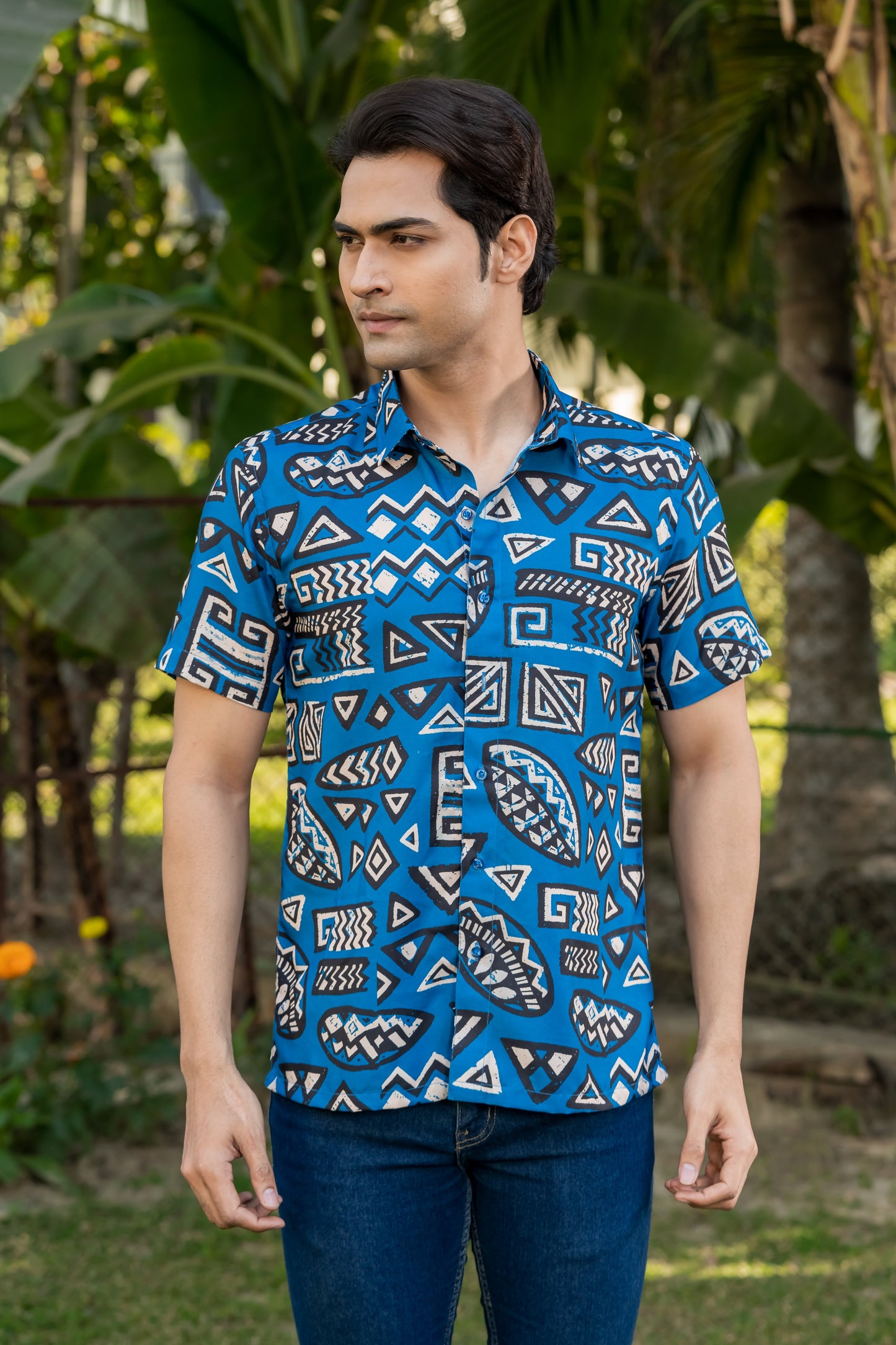 Aztec Pattern Shirt