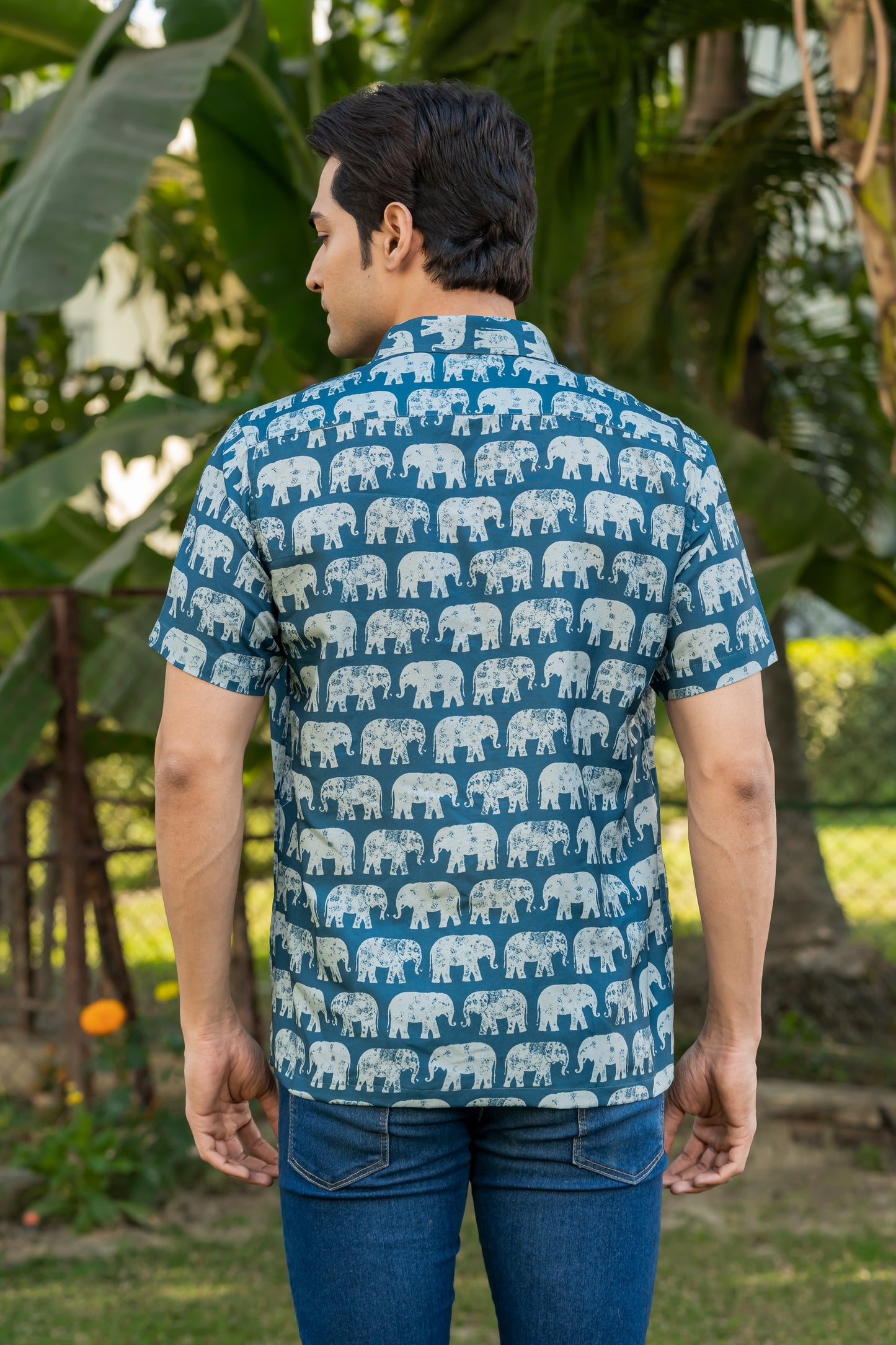 Elephant Print Shirt