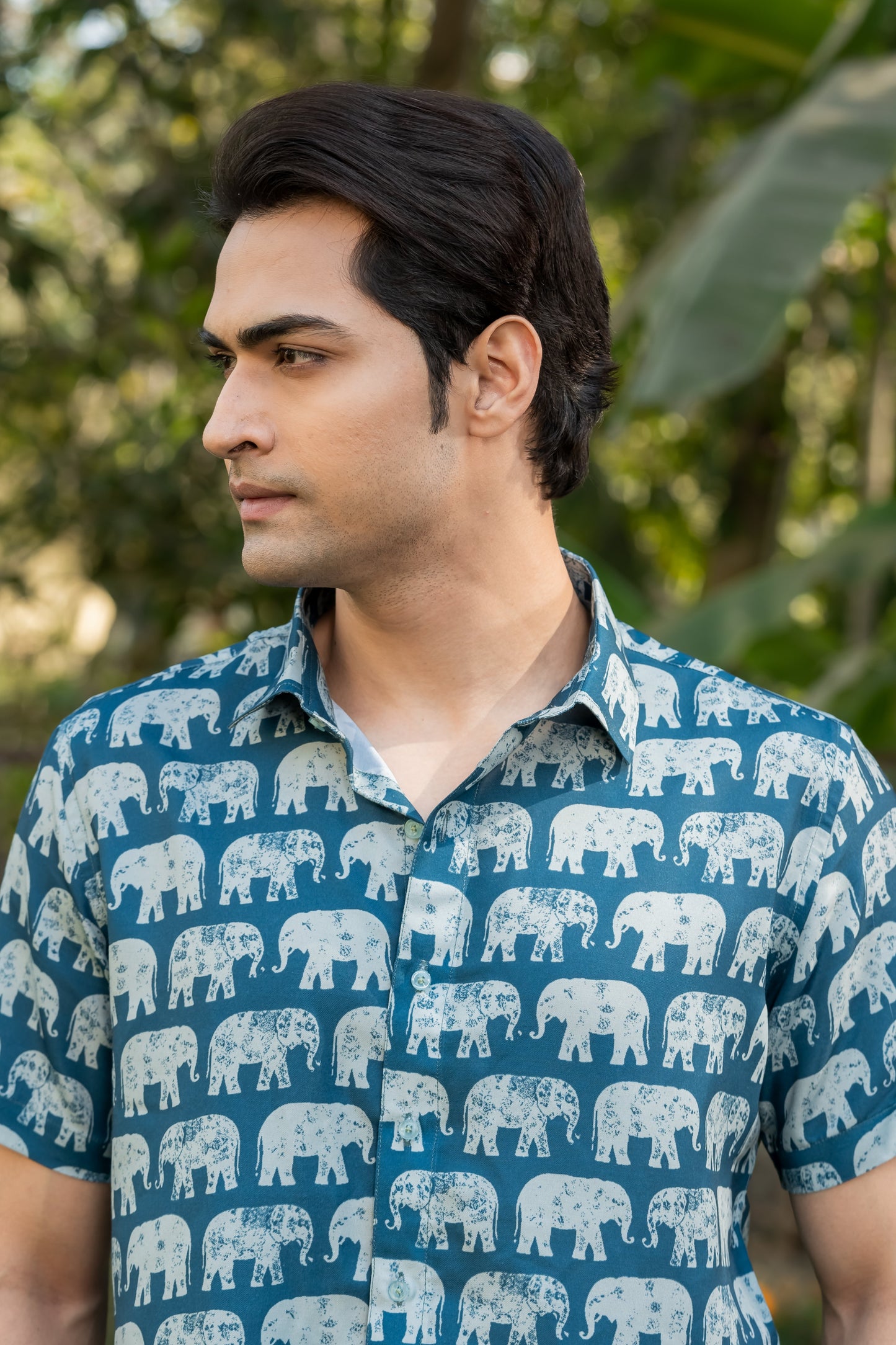 Elephant Print Shirt