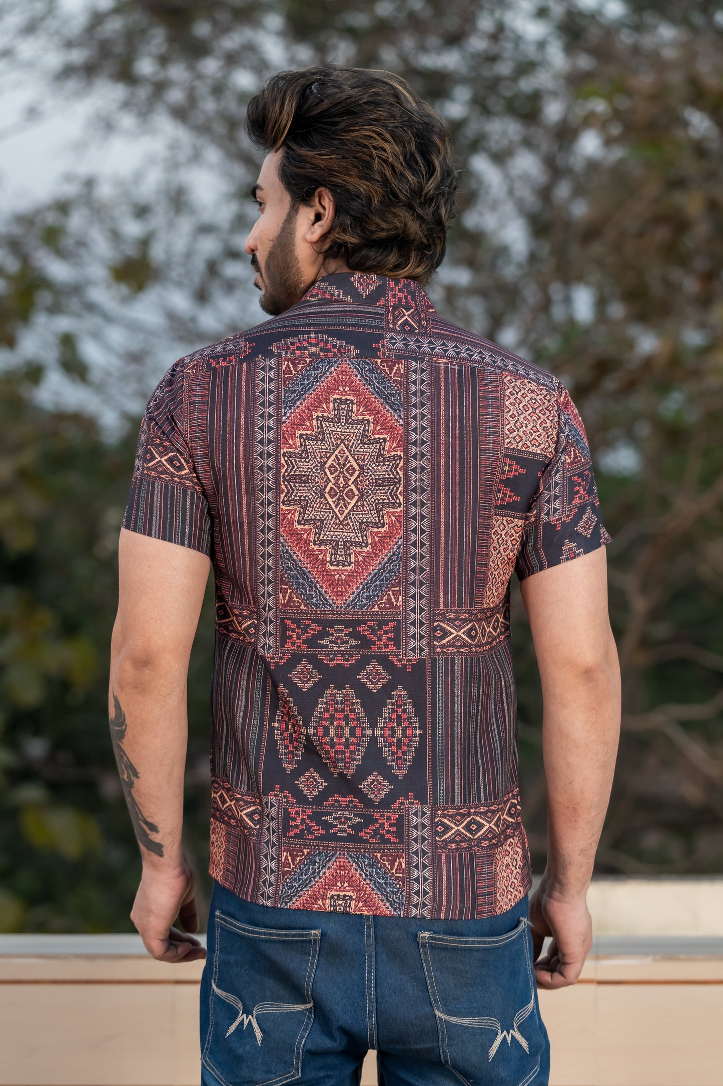 Ajrakh Printed Shirt