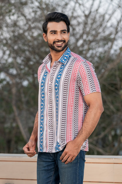 Bohemian (Boho) Striped Shirt