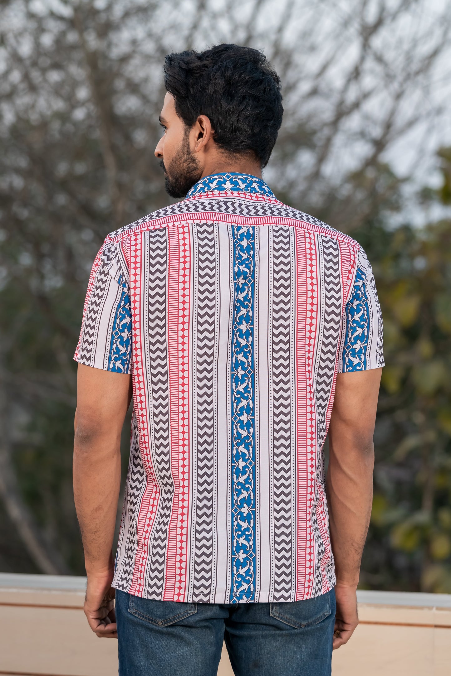 Bohemian (Boho) Striped Shirt