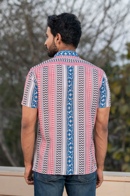 Bohemian (Boho) Striped Shirt