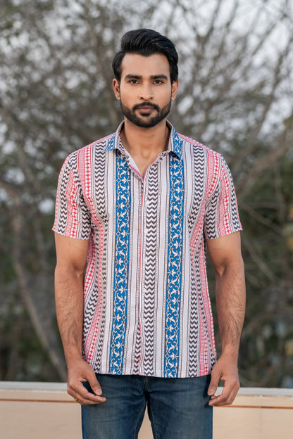 Bohemian (Boho) Striped Shirt