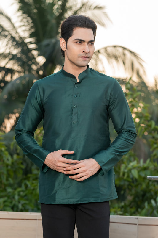 Emerald AllureShort Kurta
