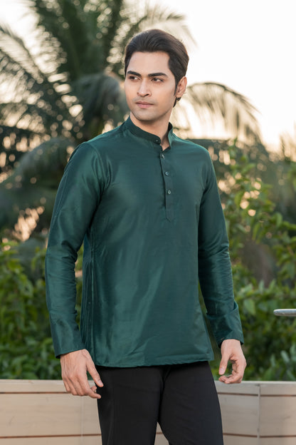 Emerald AllureShort Kurta