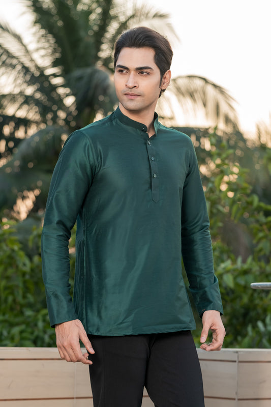 Emerald AllureShort Kurta