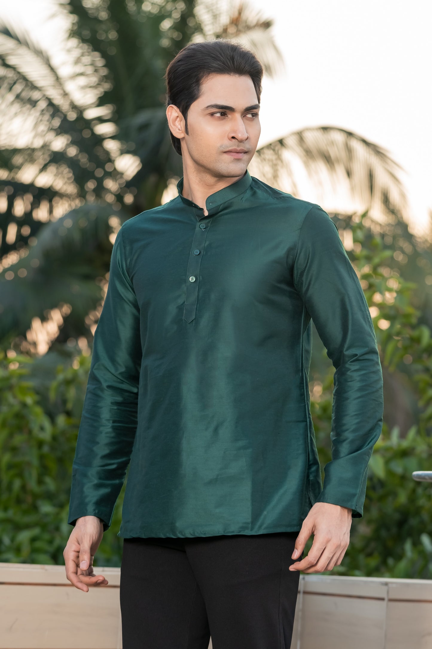 Emerald AllureShort Kurta