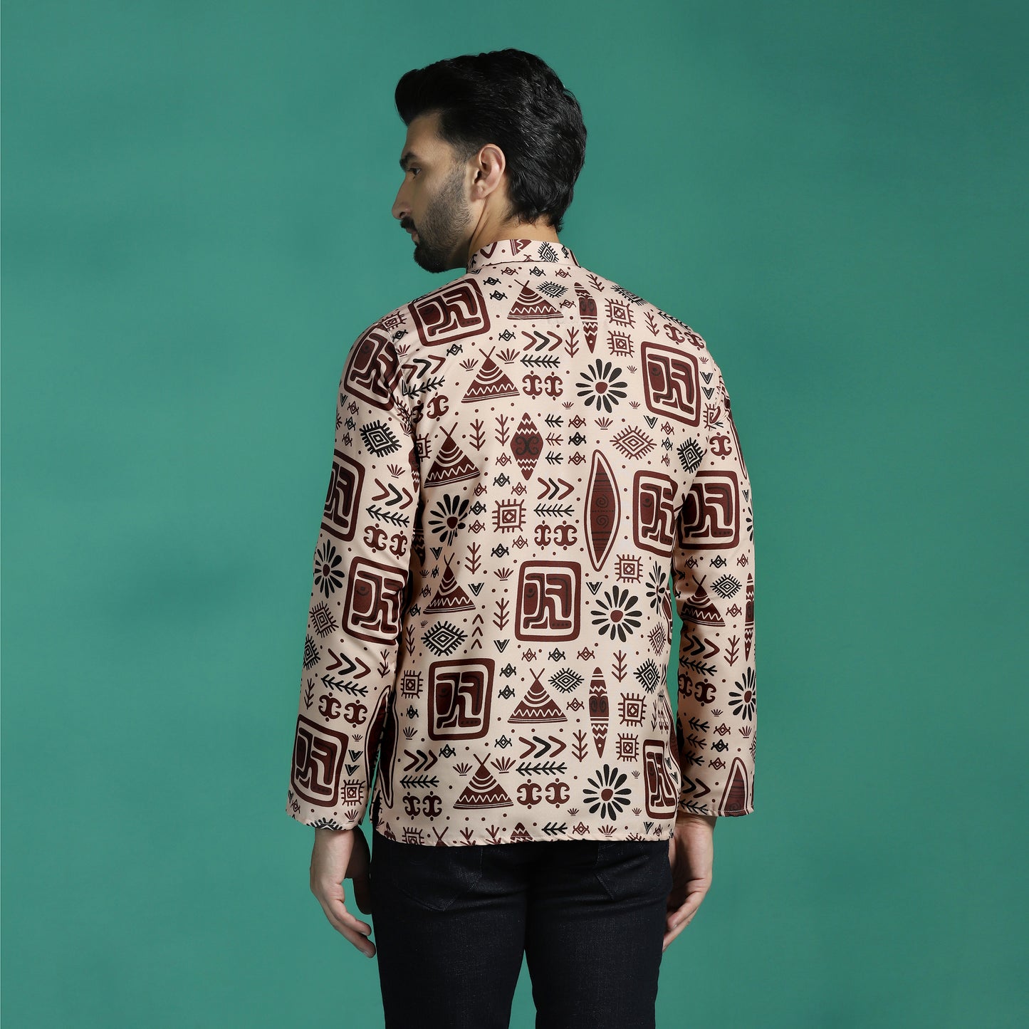 Warli Print Short Kurta