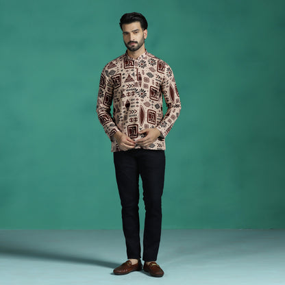 Warli Print Short Kurta